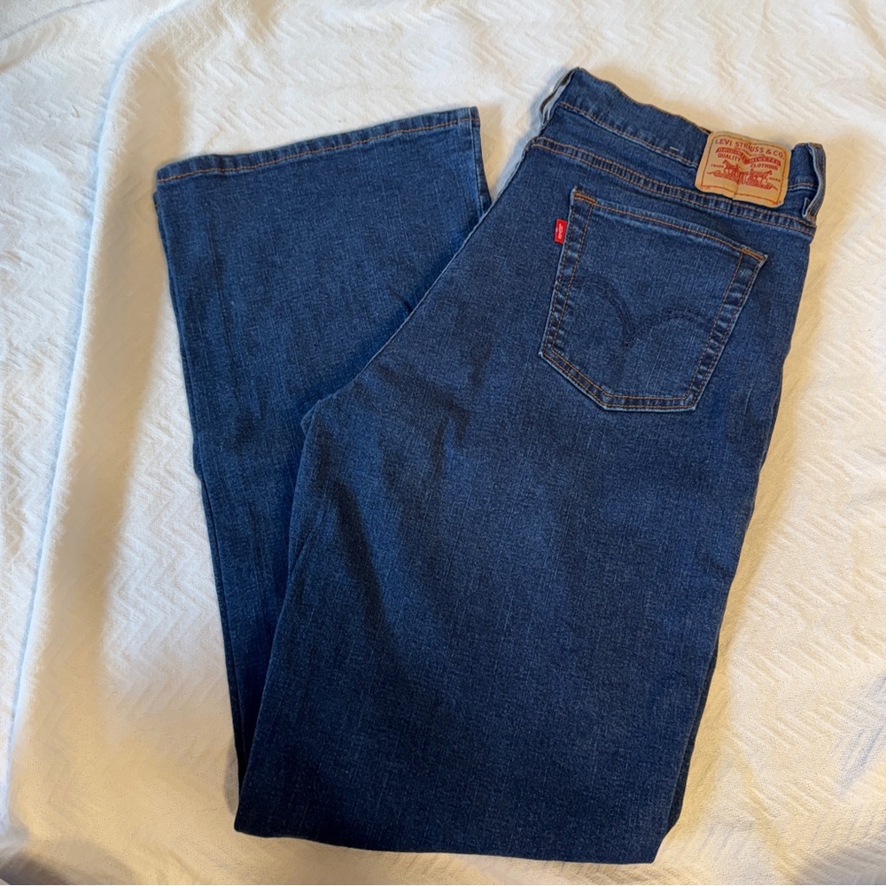 Levi's Dark Blue Denim Jeans